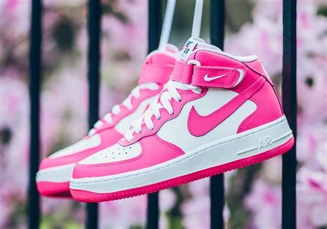 pink air force 1 running shoes